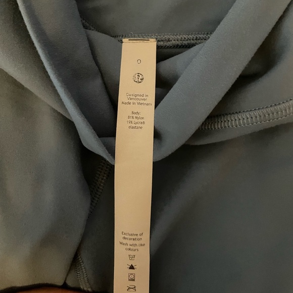 Lulu lemon align high rise mini flair leggings size zero - Picture 3 of 3